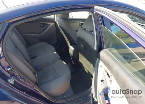 2013 Hyundai Elantra Gls/Limited из США, поврежденный, VIN 5NPDH4AE5DH201008